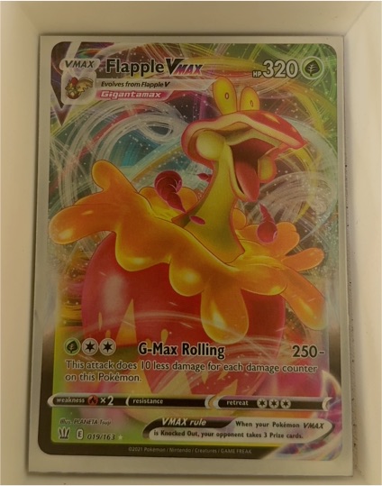 2021 Pokemon TCG Battle Styles #019 Flapple VMAX — front