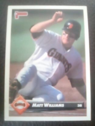 1993 Donruss #182 Matt Williams San Francisco Giants — front