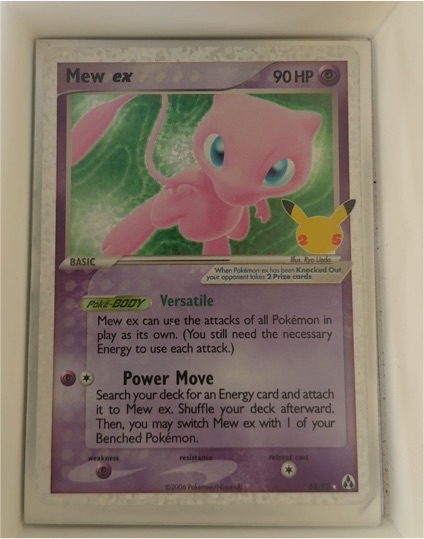 2006 Pokemon #88 Mew ex — front