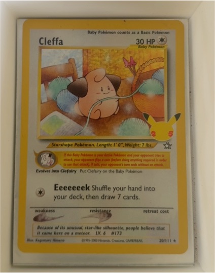 2021 Pokémon Celebrations #20 Cleffa — front