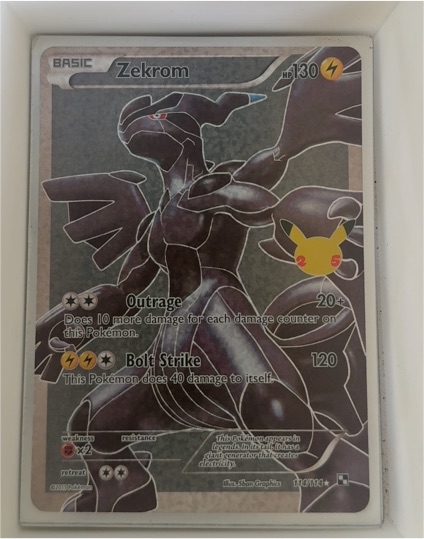 2021 Pokémon Celebrations #114 Zekrom — front