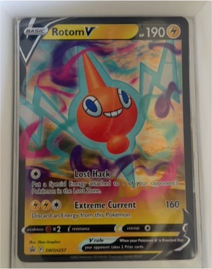 2022 Pokémon SWSH257 Rotom V — front