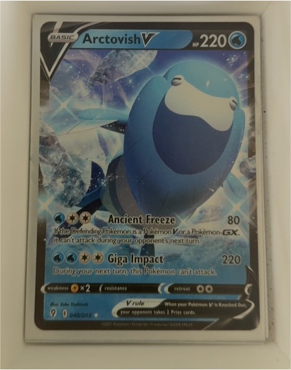 2021 Pokémon TCG Evolving Skies #048 Arctovish V — front