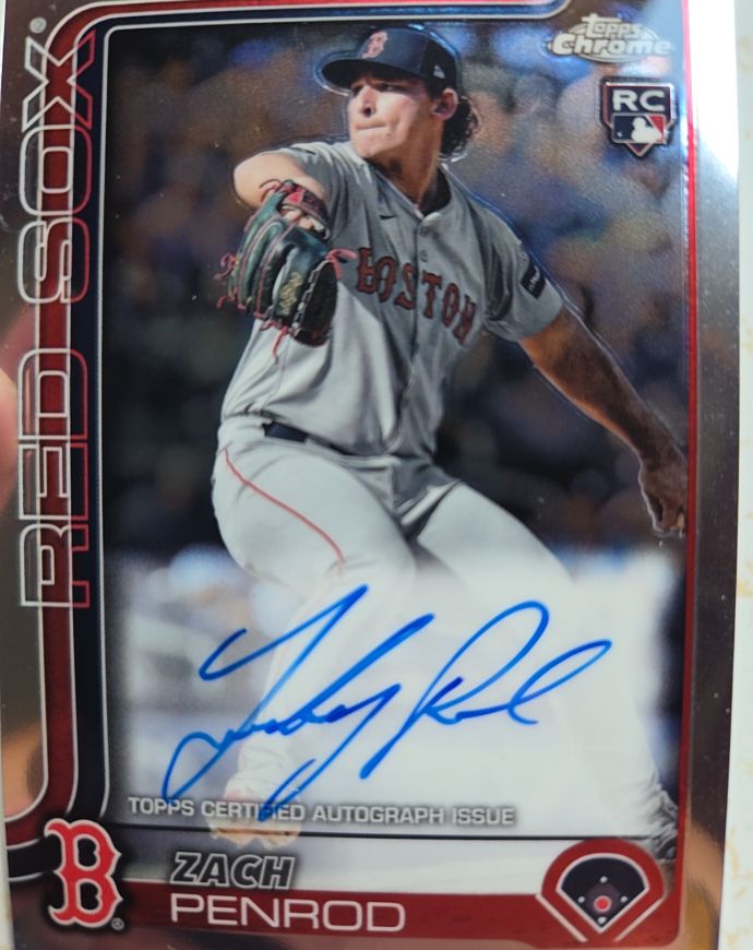 2025 Topps Chrome #RA-ZAP Zach Penrod — front