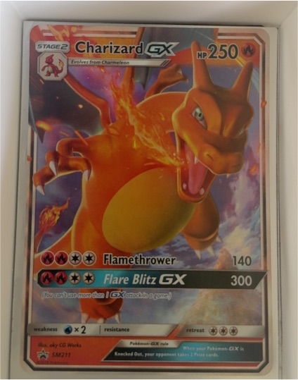 2019 Pokémon SM211 Charizard GX — front