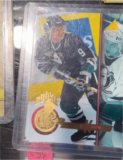 1994-95 Pinnacle #265 Paul Kariya Rookie Anaheim Mighty Ducks — front