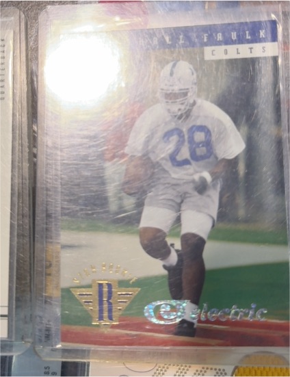 1994 Upper Deck Electric Silver #7 Marshall Faulk — front