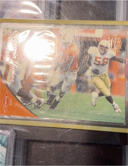 1999 Upper Deck Gregory James Rookie — front