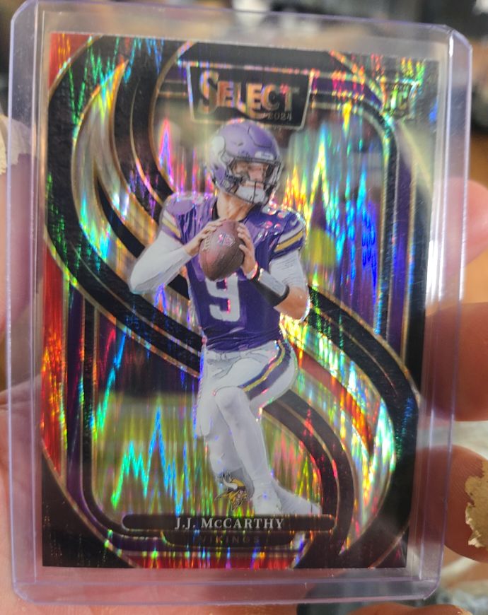 2024 Panini Select #134 J.J. McCarthy — front