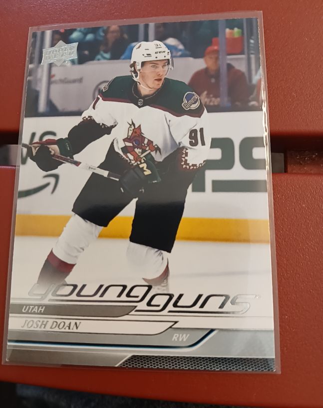 2024-25 Upper Deck Series 1 #233 Josh Doan Young Guns — front