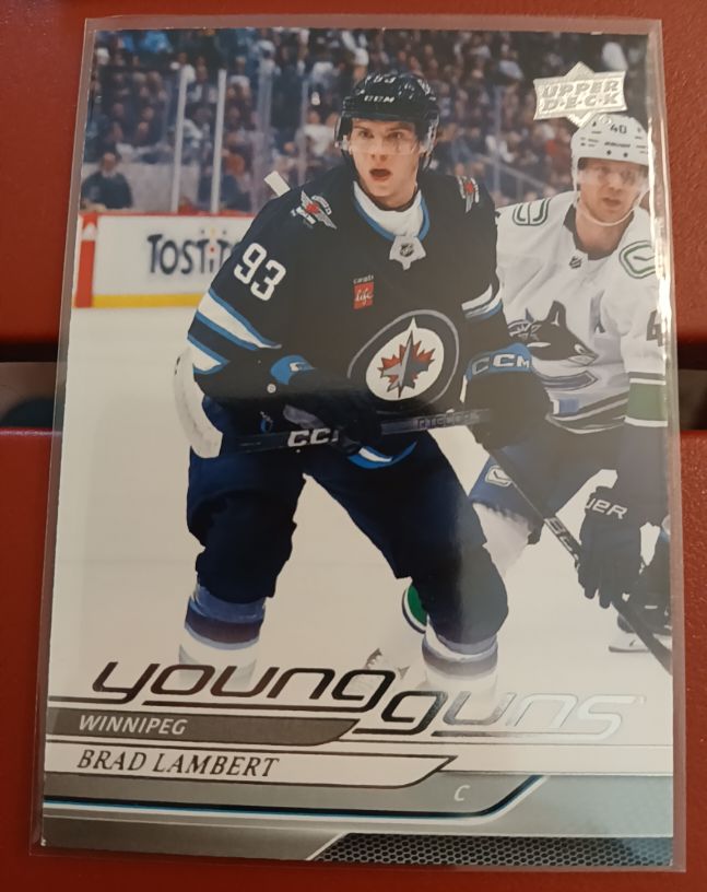 2024-25 Upper Deck #228 Brad Lambert — front