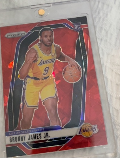 2024-25 Panini Prizm #243 Bronny James Jr. — front