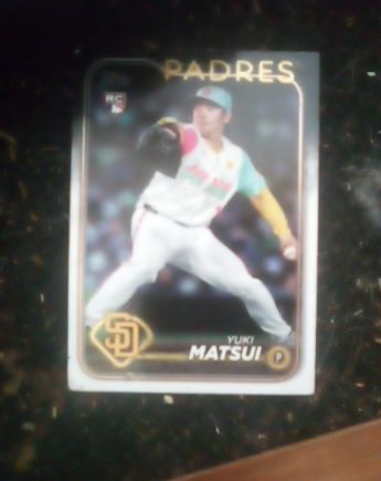 2024 Topps Update Series #US8 Yuki Matsui — front