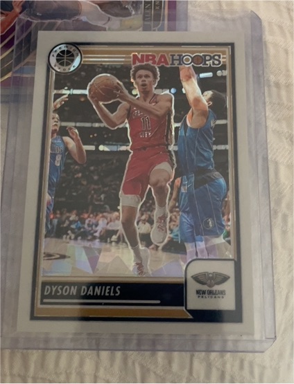 2023-24 Panini NBA Hoops Premium Stock #224 Dyson Daniels — front