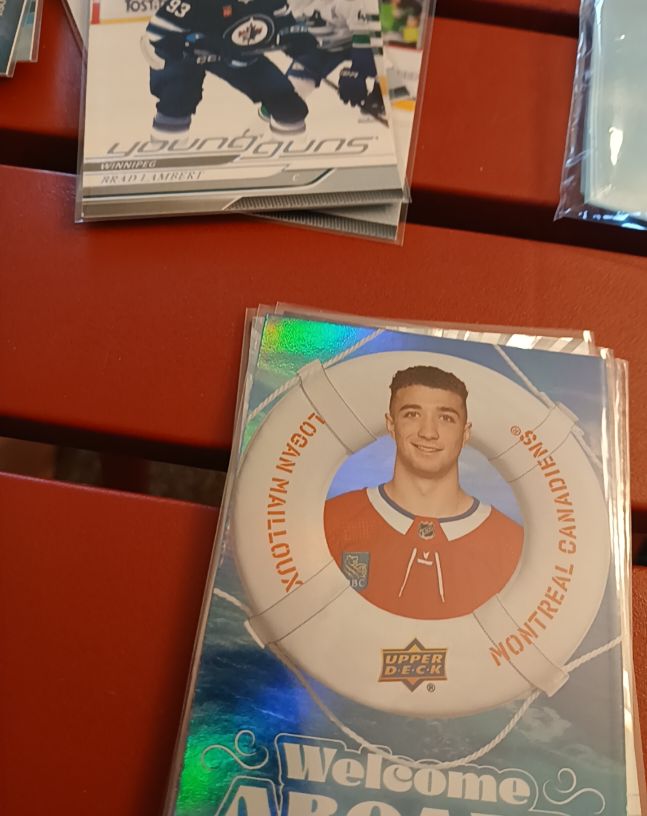 2024-25 Upper Deck Series 2 Welcome Aboard #WA-19 Logan Mailloux — front