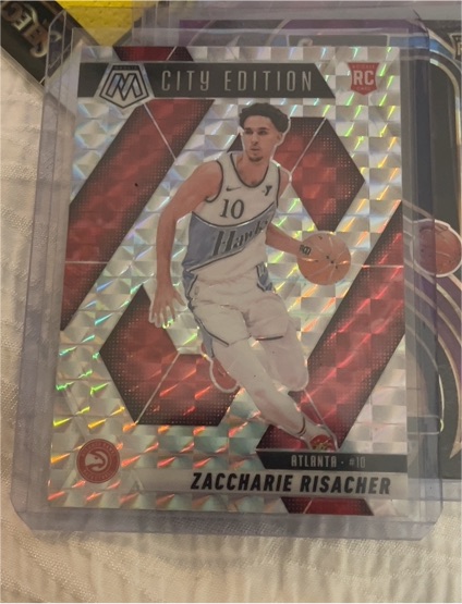 2024-25 Panini Mosaic City Edition #274 Zaccharie Risacher — front