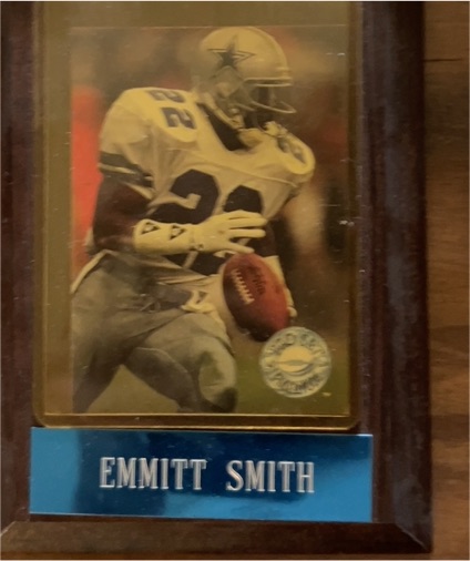 1991 Pro Set Platinum #25 Emmitt Smith — front