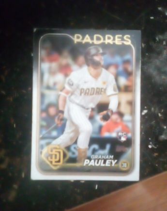 2024 Topps Update Series #US84 Graham Pauley — front