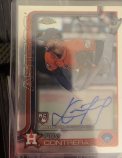2025 Topps Chrome #RA-LC Luis Contreras — front