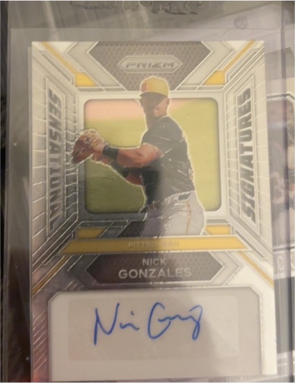 2024 Panini Prizm Sensational Signatures #SS-NG Nick Gonzales — front