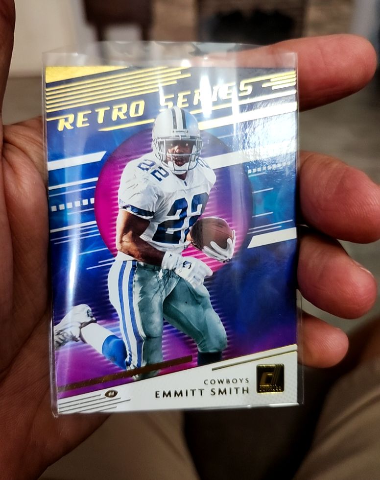 2020 Donruss Retro Series #RS-ES Emmitt Smith — front
