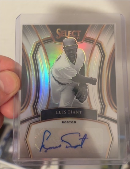 2024 Panini Select #LEG-LT Luis Tiant Legendary Signatures — front