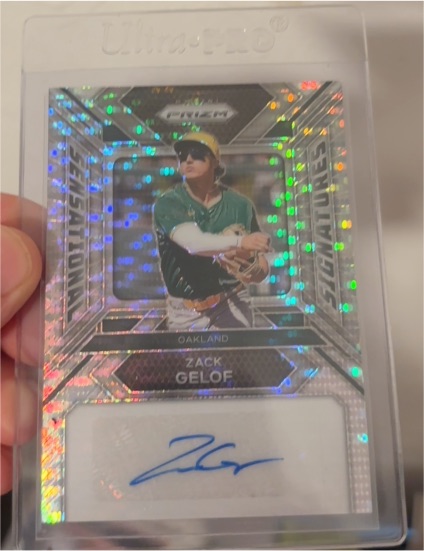 2024 Panini Prizm Sensational Signatures #SS-ZG Zack Gelof — front