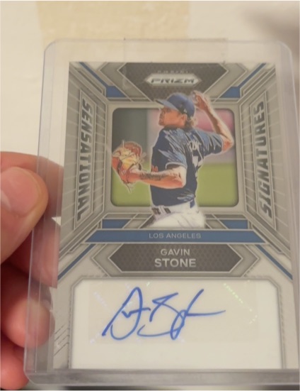 2024 Panini Prizm Sensational Signatures #SS-GS Gavin Stone — front