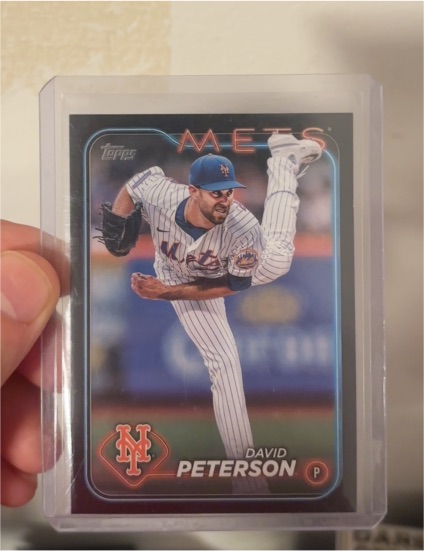 2024 Topps Update Series #US104 David Peterson — front