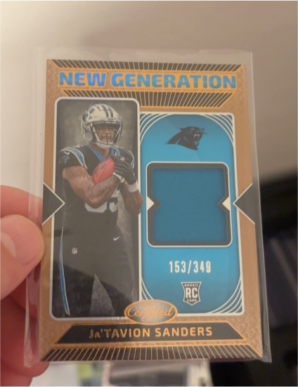 2024 Panini Certified New Generation #153 Ja'Tavion Sanders — front