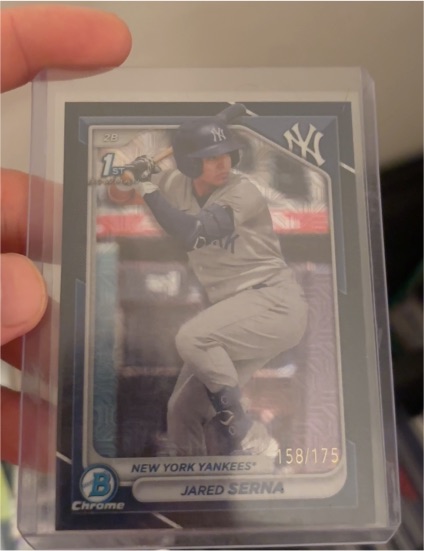 2024 Bowman Chrome #BCP-68 Jared Serna — front