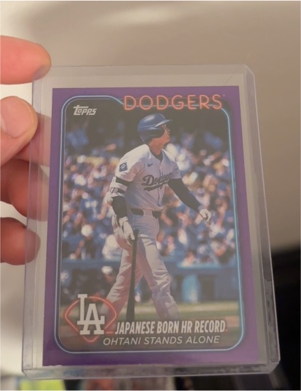 2024 Topps Update #US123 Shohei Ohtani Los Angeles Dodgers — front