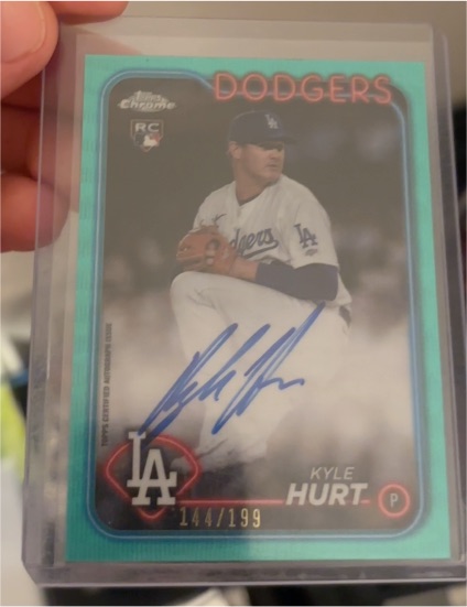 2024 Topps Chrome #RA-KHU Kyle Hurt — front