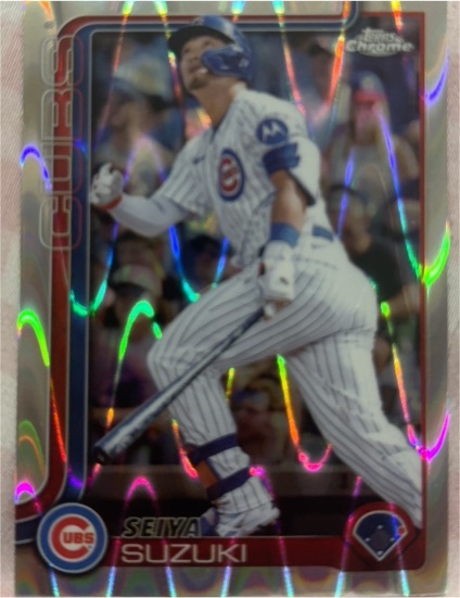 2025 Topps Chrome #210 Seiya Suzuki — front