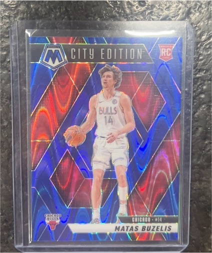 2024-25 Panini Mosaic City Edition #273 Matas Buzelis — front