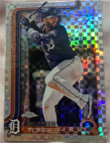 2025 Topps Chrome #190 Gleyber Torres — front