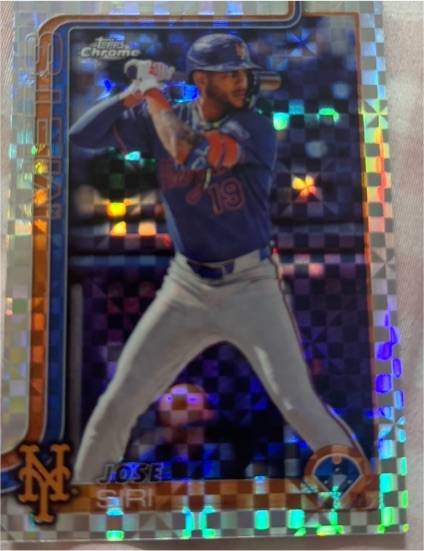 2025 Topps Chrome #195 Jose Siri — front