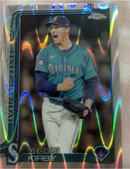 2025 Topps Chrome #223 George Kirby — front