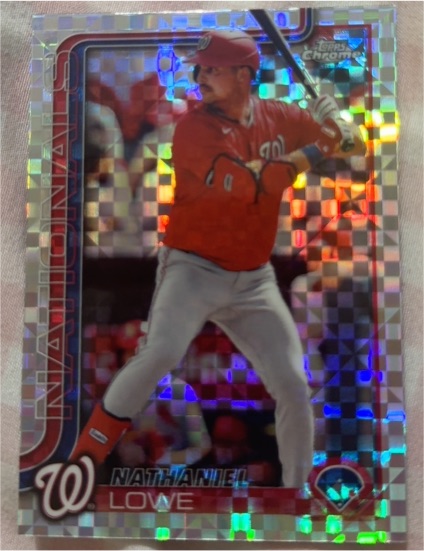 2025 Topps Chrome #49 Nathaniel Lowe — front
