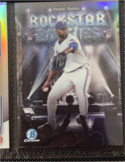 2025 Bowman Chrome #RR-6 Kumar Rocker Rockstar Rookies — front