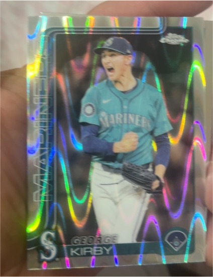2025 Topps Chrome #223 George Kirby — front