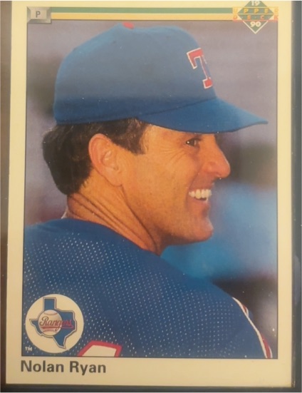 1990 Upper Deck #544 Nolan Ryan — front
