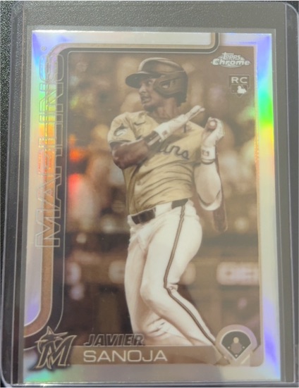 2025 Topps Chrome #76 Javier Sanoja — front