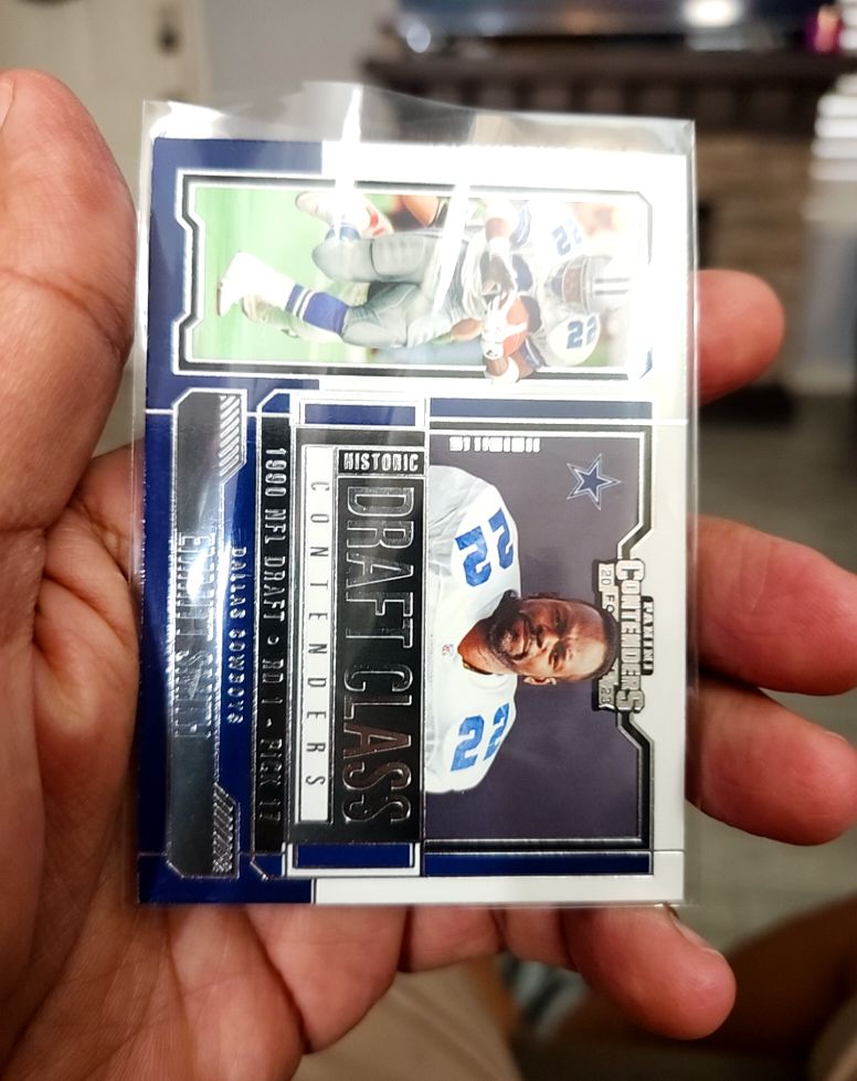 2023 Panini Contenders Historic Draft Class #HDC-ES Emmitt Smith — front