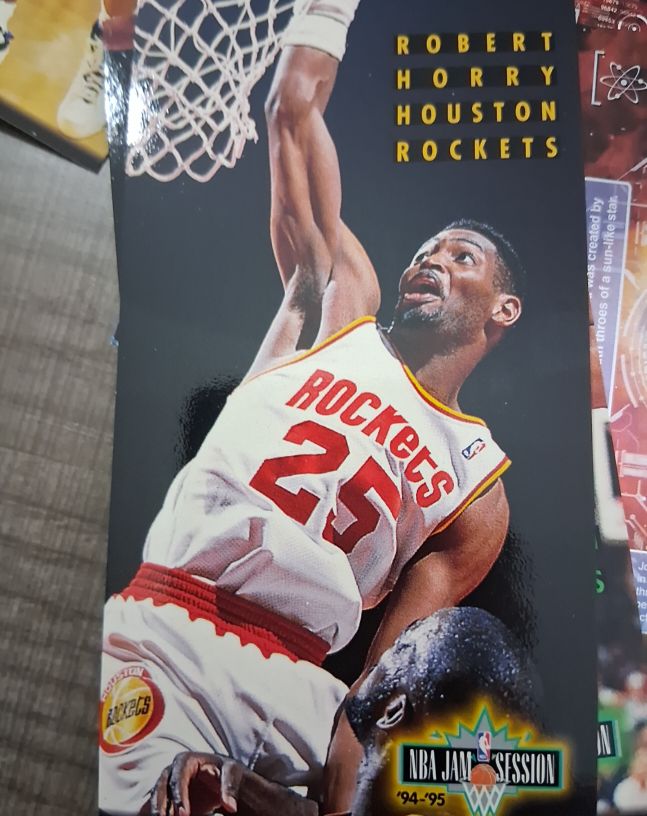 1994-95 Fleer NBA Jam Session #71 Robert Horry — front