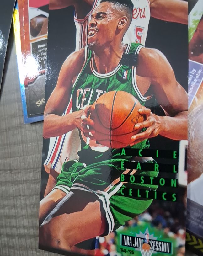 1994-95 Fleer NBA Jam Session #9 Acie Earl — front