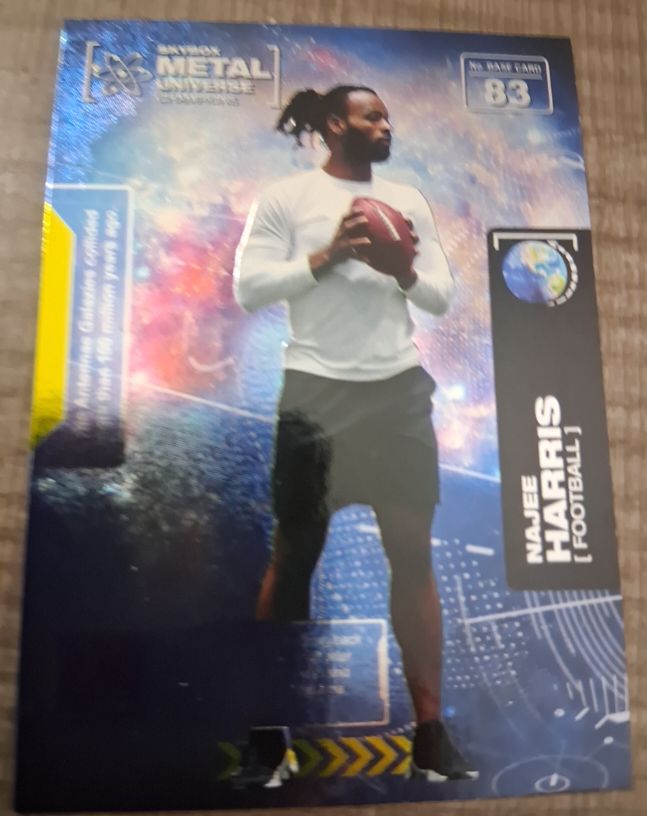 2021 Skybox Metal Universe Champions #83 Najee Harris — front