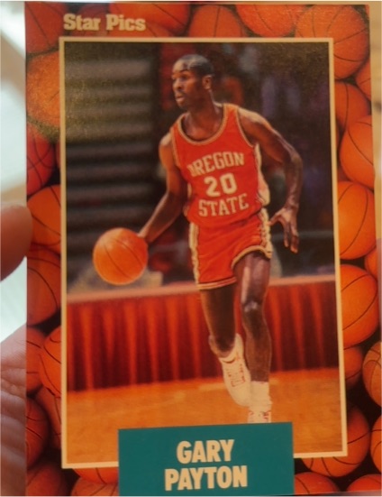 1990 Star Pics #21 Gary Payton — front