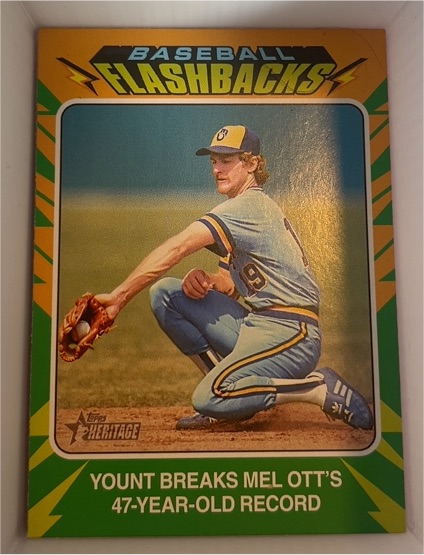 2024 Topps Heritage Baseball Flashbacks #BF-12 Robin Yount — front