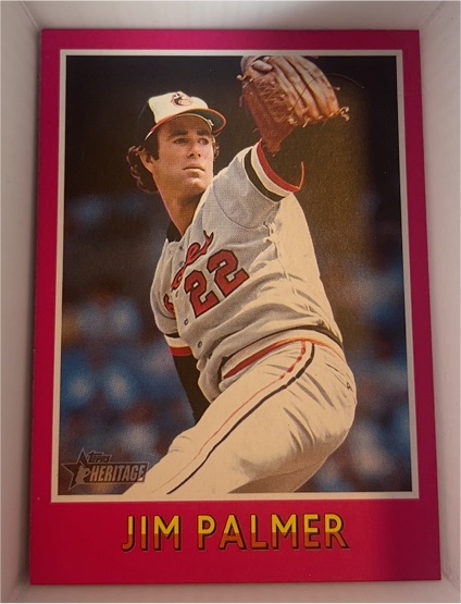 2024 Topps Heritage 1975 Baseball Sensations #75BS-2 Jim Palmer — front